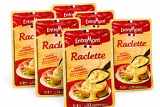 Sliced Raclette Ready to Use 250g Packs, Box of SIX by Great British Trading
