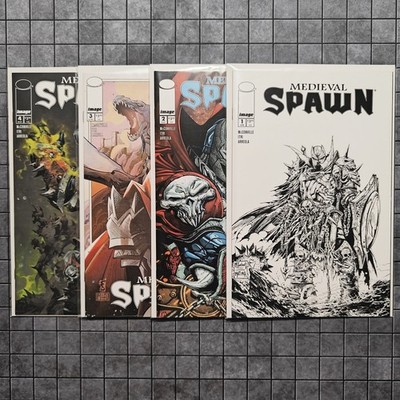 Medieval Spawn #1-4  (1 2 3 4) - Complete Variant Cover B Set - 2025 - UNREAD NM