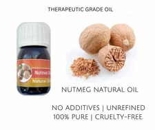 Natural NUTMEG Essential Diluted Oil 100%Pure Aromatherapy Oil Therapeutic Grade