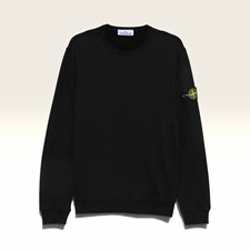 Stone Island Herren Pullover Schwarz Rundhals...