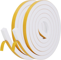 Dichtungsband FüR TüRen Fenster 12Mm(B) X12Mm(D)4M(L) Selbstklebend Schaumstoffb