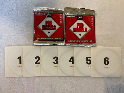 Electric GHS Pro Nickels Roundwound Strings Lot of TWO PLUS MORE FREE!!!