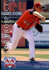 2015 Eastern League Top Prospects Grandstand 10 Kyle Crick Fort Worth Texas Card