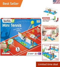 DIY Tabletop Tennis - Pickleball Game for Kids 6 to 12, 2 Player STEM Toy wit...