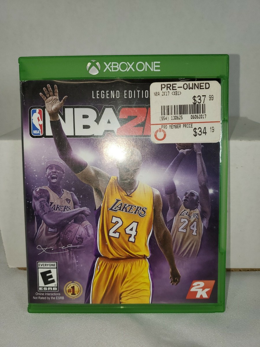 Kobe Bryant NBA 2K17 Legend Edition Xbox One Sports Game - Main Image