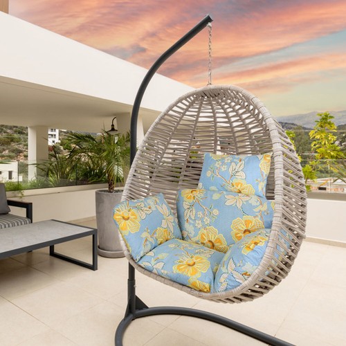 Hanging Egg Chair Cushions,Removable Swing Cushion Replacement for Indoor