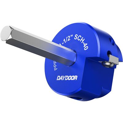 PVC Pipe Reamer Tool for 1/2'' Drill - Fits Sch. 40 PVC CPVC ABS