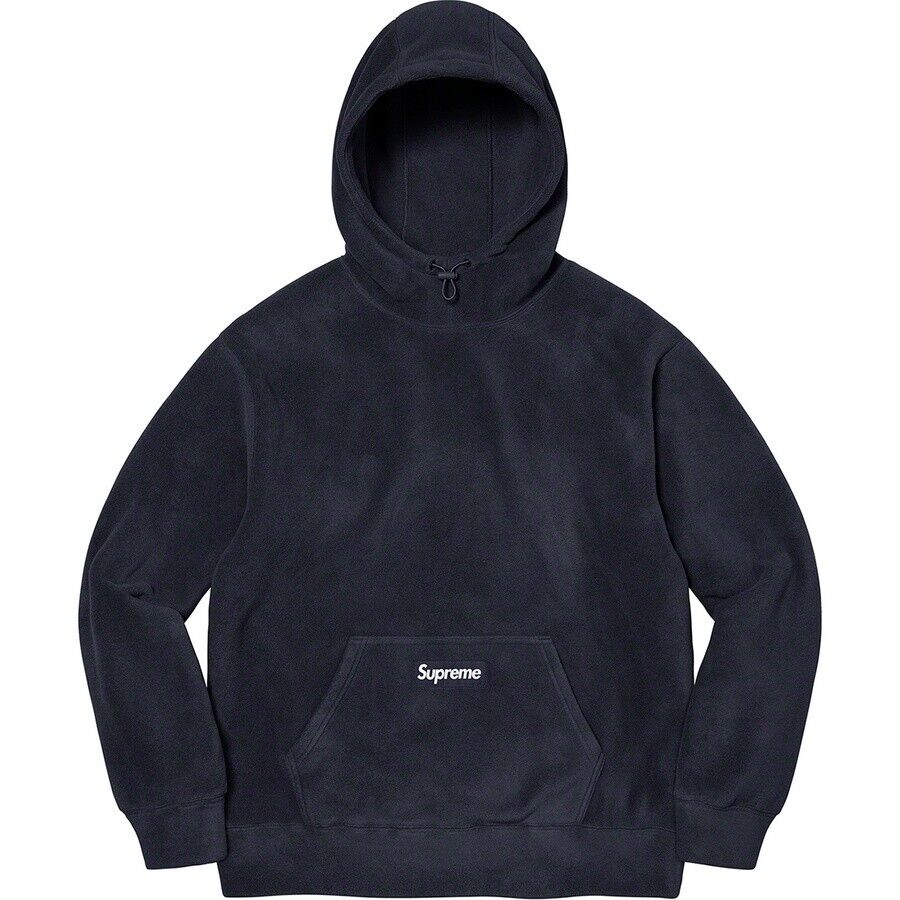 Supreme Polartec Hooded Sweatshirt Navy L | eBay