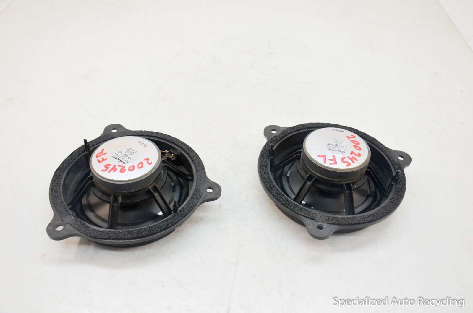 2016 NISSAN ALTIMA FRONT LEFT AND RIGHT SPEAKERS SET 28156ZX10A eBay