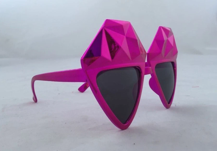 Pink diamond glasses Clearance