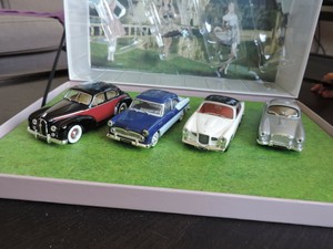 Coffret 4 Voitures Concours D Elegance A La Francaise Voitures De Mon Pere 1 43 Ebay