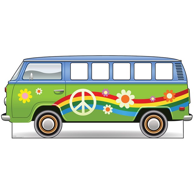 60s hippie van