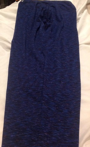 RBX WOMEN SIZE S/P Full Length Leggings Blue W/ Speckles NWT - Picture 4 of 7