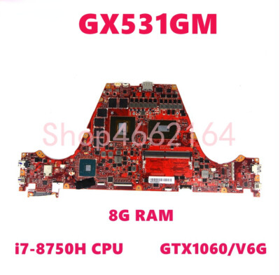 ASUS ROG GX531GM GX531G GX531GW GX531GS i7-8750H 8G GTX1060 Laptop