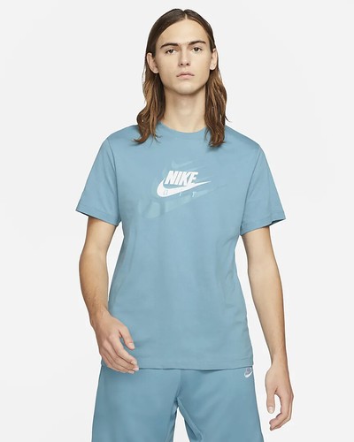 Nike Air Swoosh Tee Cerulean Blue Men's 