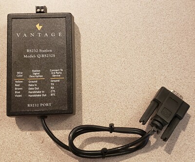 Vantage Controls Q-RS232S RS-232 Serial Station