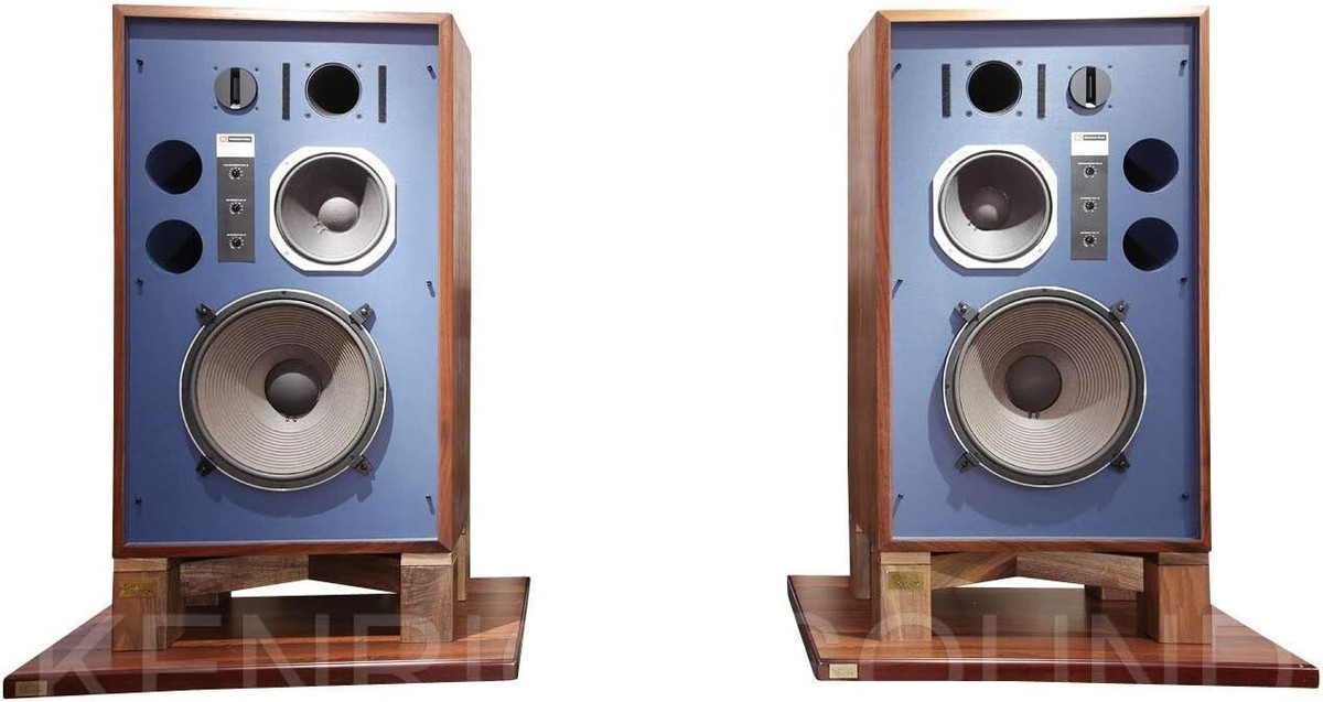 Exclusive Walnut Total Solid Wood Stand Pair for JBL 4343 4344