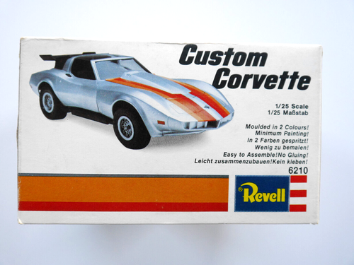 Chevrolet Custom Corvette C3 Dia Mag, Bausatz Kit, Revell 6210 1:24/25 Ovp boxed - Picture 4 of 6