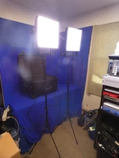 Litepanels Astra 6X Bi-Color LED Light, Astra 3X Daylight, Stands, Pelican Case