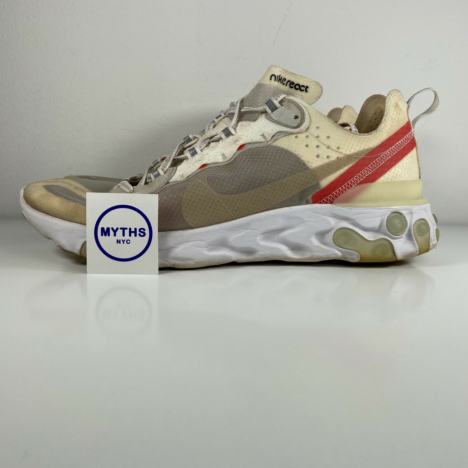 nike element react 87 light bone