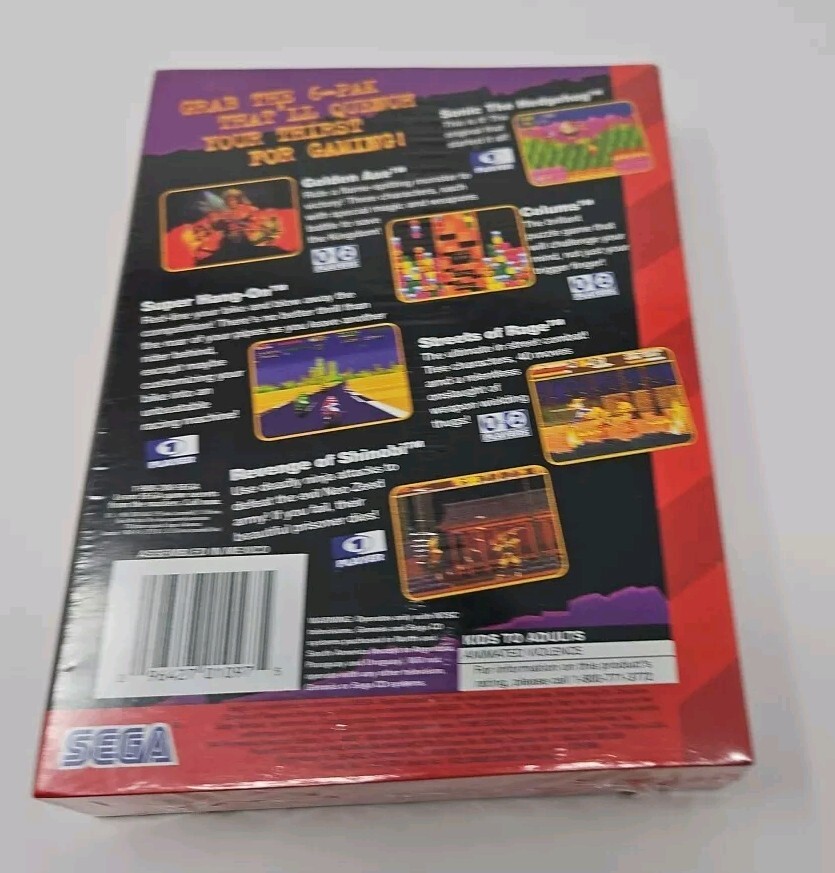 6-Pak【中古美品・genesis北米版】 Genesis 6-Pak (Sega Genesis, 1995) for sale online | eBay
