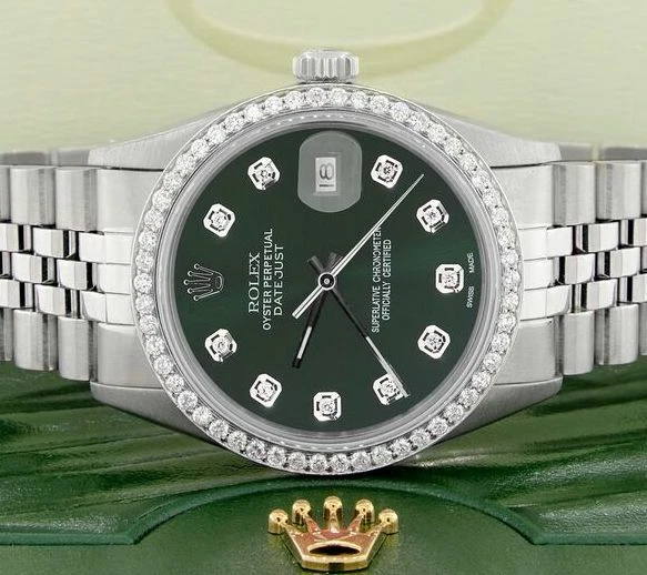 Dark shop green rolex