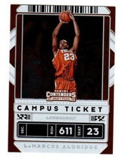 2020-21 Panini Contenders DP VARIATIONS CAMPUS TICKET #48 LaMarcus Aldridge