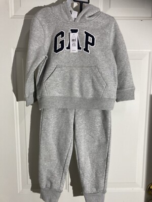 Baby GAP Boys Hooded Sweatsuit 3T NWT
