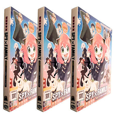 Spy x Family Episodes 1 - 25 English Dubbed Complete Seasons 1 + 2 Anime  DVD