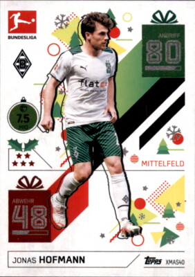 Match Attax 2021 2022 21/22 XMAS40 - Jonas Hofmann
