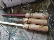 TURKEY CALL FRICTION STRIKER **Stressed** Maple 3 Striker Set TYLERSBURG YELPERS