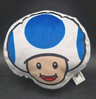 Nintendo Club Mocchi Mocchi Junior 6'' Plush - Super Mario Toad Blue 