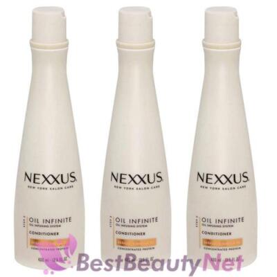 Nexxus Oil Infinite Conditioner 3 Packs 13.5oz / 400ml