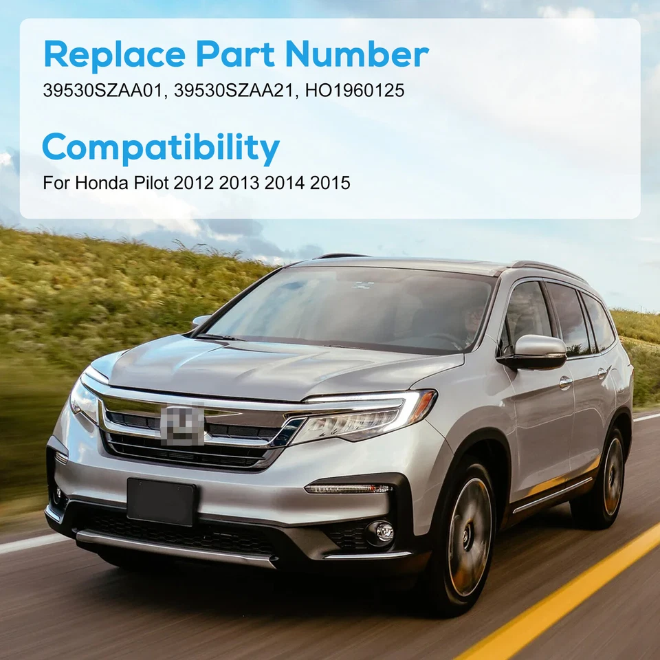 Kit de cámara de estacionamiento de visión trasera 39530-SZA-A01 para Honda Pilot 2012-2015 3,5 L Foto 2 de 4