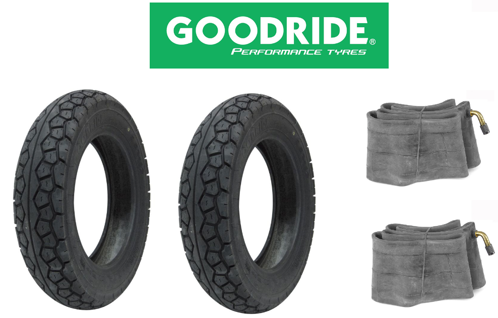Coppia Pneumatici 2.75-9 + Camere D'Aria Per Vespa 50 Special - Gomme Rinforzate 4 PR - Foto 9