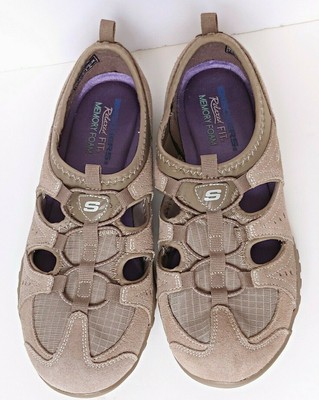 skechers breathe easy taupe