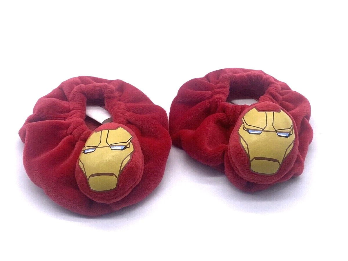 Build a Bear Red Marvel Avengers Iron Man Slippers Booties Teddy