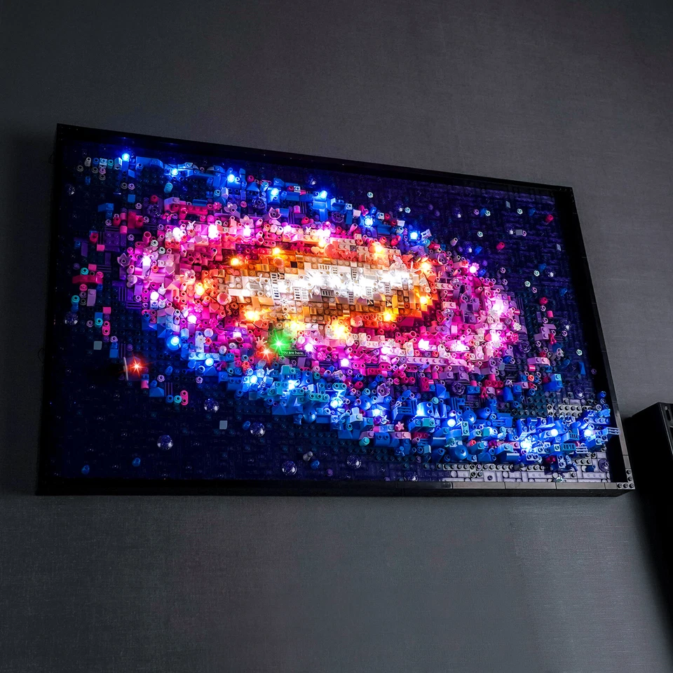 Kit de luces LED para LEGO La Vía Láctea Galaxy 31212 (Estándar) Foto 4 de 4