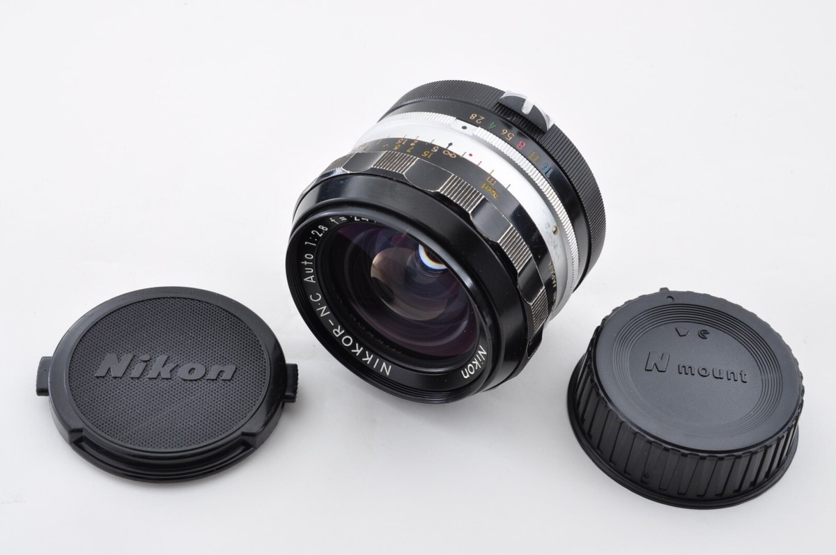 Nikon Nikkor N.C Auto 24mm f/2.8 Non-AI Wide Angle Lens [Opt Near