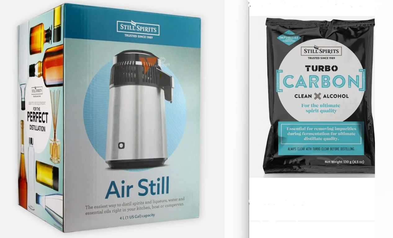 Still Spirits Air Still-gallon-Electric Distiller-Alcohol or Water 110V+BONUS