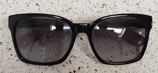 Bobbi Brown "The Morgan" Black Sliver Frames Black Lenses Used Some Wear