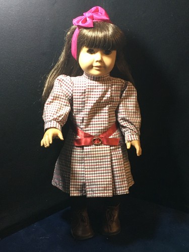 CHIUDI-Vintage Pleasant Company, bambola Samantha, ragazza americana 18" - Foto 5 di 12