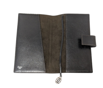 カレンダー・スケジュール Cartier Must GoatLeather Notebook Indigo s-l400.png