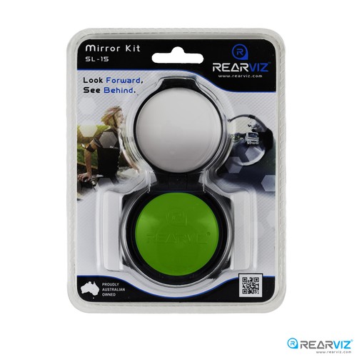 RearViz Slim Line SL-15 Cycling Rear View Mirror Worn On Arm - Picture 32 of 57