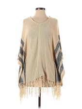 Love Stitch Women Brown Poncho S