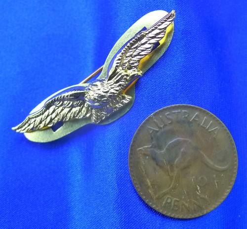 WW2 PATHFINDER FORCE EAGLE BADGE ISSUED TO RAAF & COMMONWEALTH PILOTS & AIRCREW - Picture 5 of 6