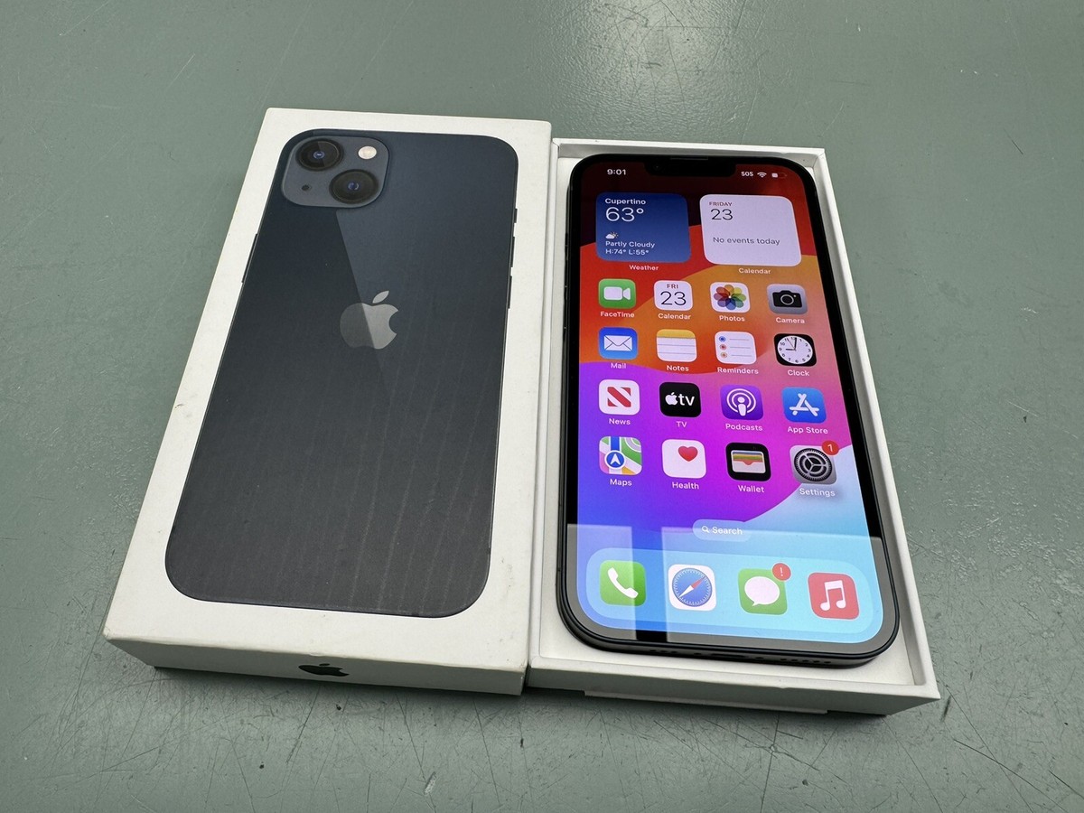 Apple iPhone 13 ブラック 本体 iPhone 13 新品未開封 iPhone13 128GB [ミッドナイトブラック