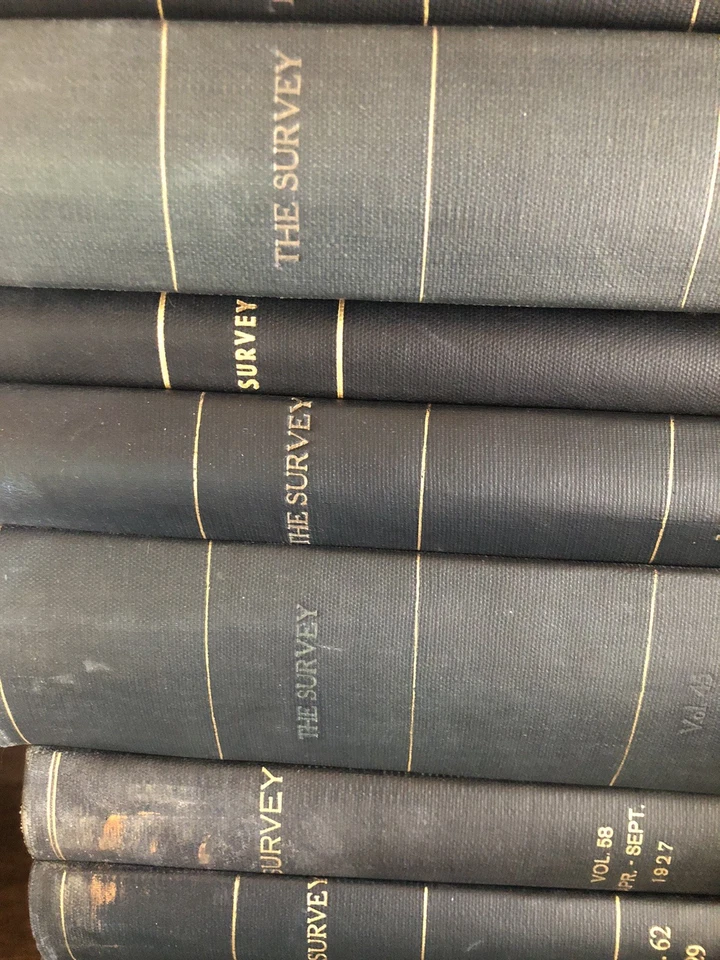 Lot of Bound Magazines: The Survey  DECORATIVE BOOKS Early 1900s PRICE PER BOOK - Image 4 of 4