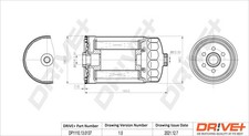 Image of Dr!ve+ DP1110.13.0137 Fuel Filter for HYUNDAI,KIA