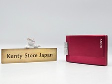 Excellent SONY Cyber-Shot DSC-T100 Red Compact Digital Camera From Japan